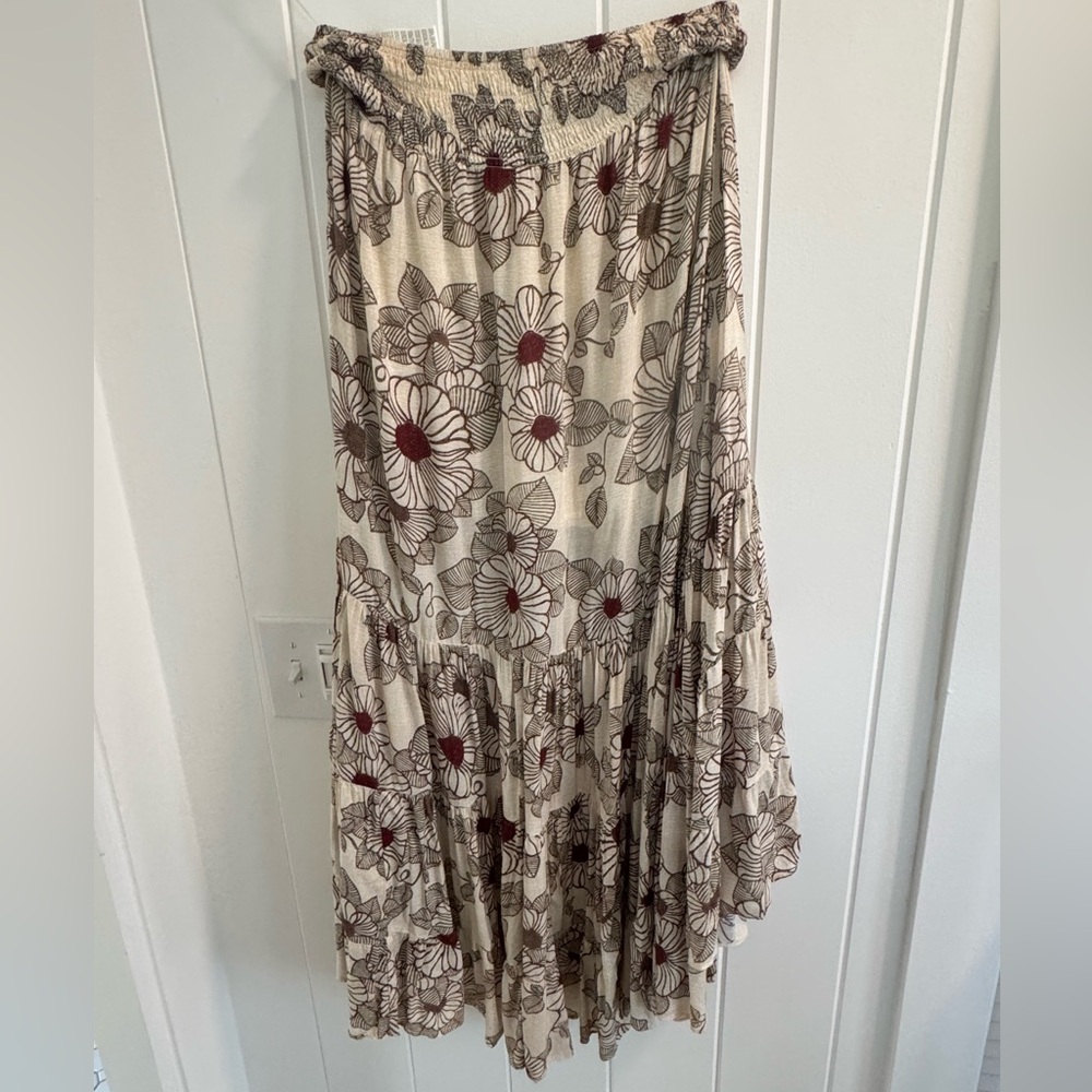 Free People Morning Sun Hi Lo Skirt - Picture 4 of 8